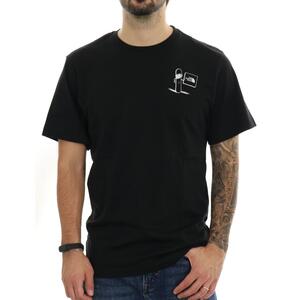 T-SHIRT OPPOSITES ATTRACT NERO
